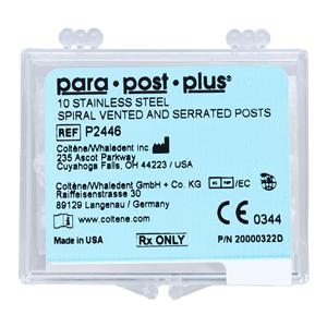 ParaPost Plus Posts Stainless Steel 6 0.06 in Black P244-6 10/Vl