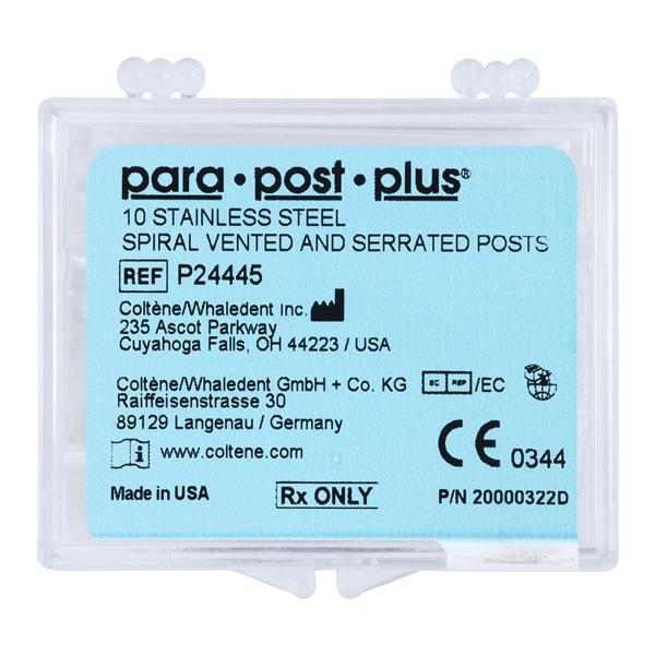 ParaPost Plus Posts Stainless Steel 4.5 0.045 in Blue P244-4.5 10/Vl