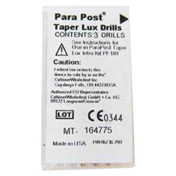 ParaPost TaperLux Post Drill 5 0.05 in Red/Black P82-5 3/Pk