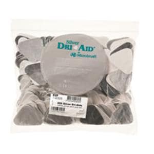 Dri-Aids Silver Silver Coated Cotton Roll Substitute White Small 250/Bx
