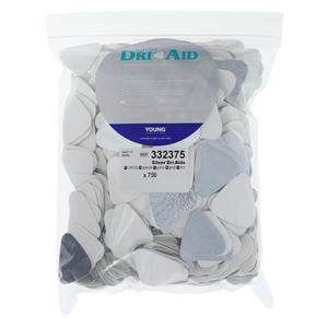 Dri-Aids Silver Silver Coated Cotton Roll Substitute White Large 750/Bx
