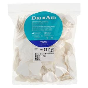 Dri-Aids Plain Cotton Roll Substitute White Small 750/Bx