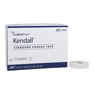 Kendall Tape Cloth .5"x10yd White Non-Sterile 24/Bx