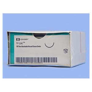 V-LOC PBT Suture 3-0 9" Polybutester Barbed V-20 Blue 12/Bx