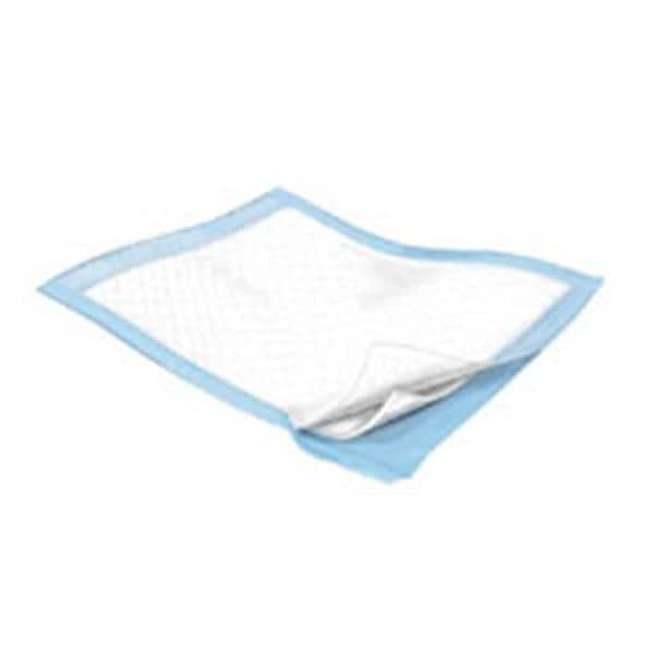 Wings Basic Incontinence Underpad Unisex 23x24" Moderate Light Blue 10/Bg, 20 BG/CA