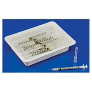 Monoject Allergy Syringe/Needle 27gx1/2" 1cc Detachable Needle Cnvntnl LDS 25/BX