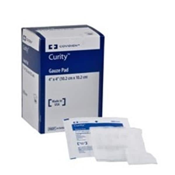 Curity Cotton Gauze Pad 3x3" 12 Ply Sterile