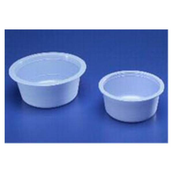 Solution Basin Round Polypropylene Light Blue 32oz