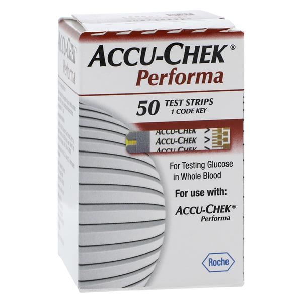 Accu-Chek Performa Blood Glucose Test Strip CLIA Waived 50/Bx