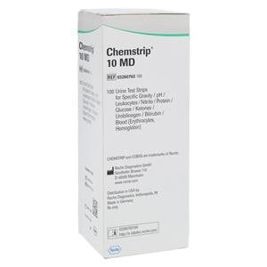 Chemstrip 10 MD Urinalysis Test Strip 100/Bt, 6 BT/CA