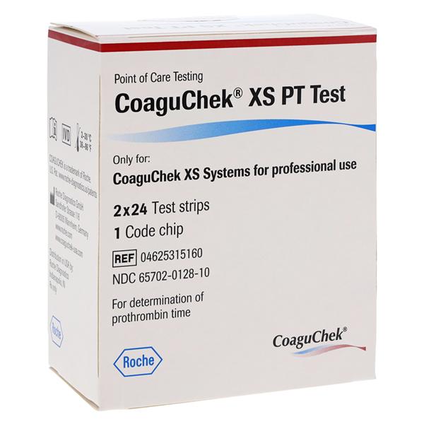 CoaguChek XS PT/INR Test Strip 2x24/Bx