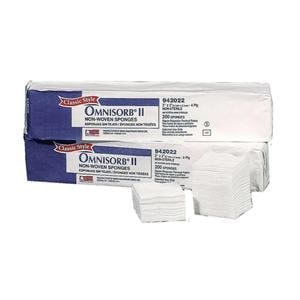 Omnisorb II Rayon/Polyester Blend Gauze Sponge 2x2" 4 Ply Non-Sterile NWvn LF, 25 PK/CA