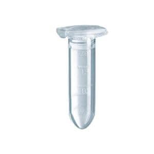 Safe-Lock Microcentrifuge Tube Polypropylene/PCR Clean 2mL Autoclavable 500/Pk