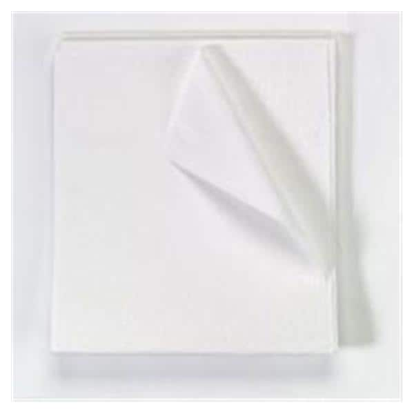 Encore Exam Drape Sheet 40 in x 72 in White Tissue Disposable 50/Ca