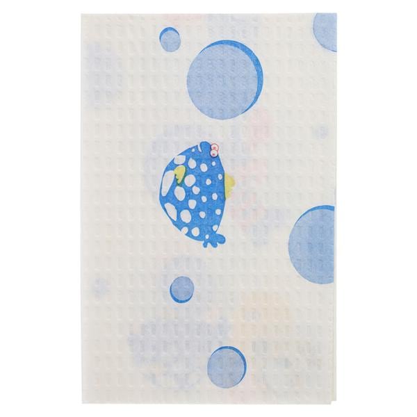 Patient Towel 2 Ply Tissue / Poly 13 in x 18 in Under the Sea Disposable 500/Ca