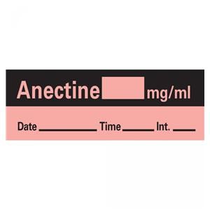 Anesthesia Tape DTI Anectine mg/ml 1/2x500" RL