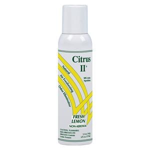 Citrus II Odor Eliminating Spray 7 fl oz - Lemon 5.2oz/Cn, 12 CN/CA