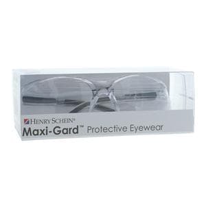 Maxi-Gard 806 Series Protective Eyewear Universal Clear Lens / Black Frame Ea