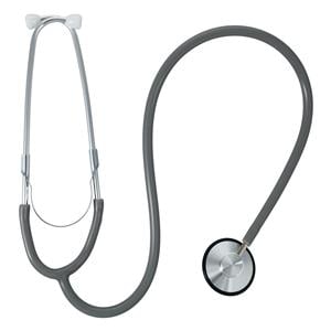 Henry Schein Proscope Essentials Nurse Stethoscope Reusable Adlt Gry PVC Tb Ea, 50 EA/CA