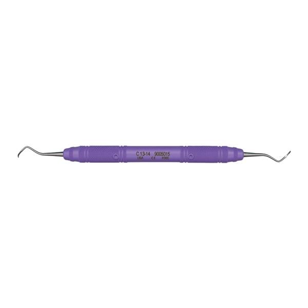 MaxiGrip Curette Columbia Double End Size 13/14 9.5 mm Resin Ea