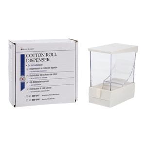 Cotton Roll Deluxe Dispenser Acrylic Ea