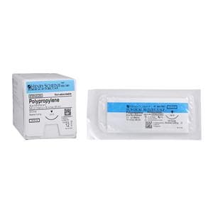 Suture 3-0 18" Polypropylene Monofilament DS-18 Blue 12/Bx