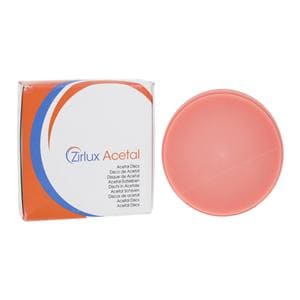 Zirlux Acetal Polymer Disc Pink 98x15 Ea