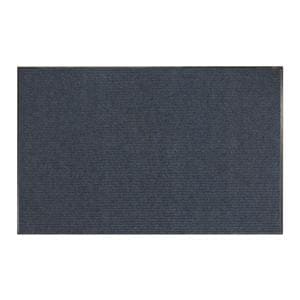 Office Depot Brand Tough Rib Floor Mat 3' x 5' Blue 1/PK