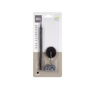 Foray Security Counter Pen Medium Point 1.0 mm Black Ink 1/PK