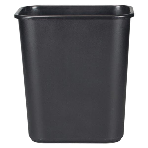 Rubbermaid Durable Polyethylene Wastebasket 7 Gallons 26.5L Black 1/PK