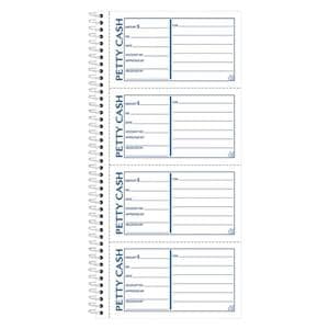 Adams 2-Part Petty Cash Receipt Book 5.5 in x 11 in 200 Sheets 1/PK