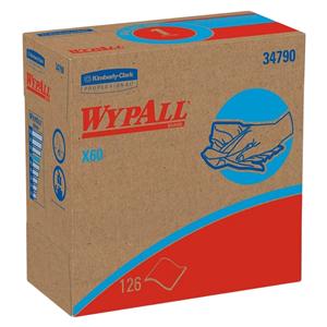 Wipers WypAll X60 Pop-Up Box 9 1/10 in x 16 4/5 in 126/Box 1/PK