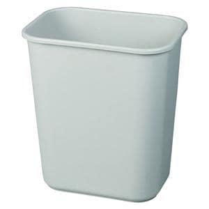 Rubbermaid Durable Polyethylene Wastebasket 7 Gallons Gray 1/PK