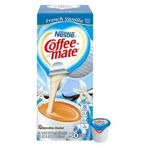 Nestle Coffee-Mate Singles French Vanilla 0.38 Oz 50/Bx