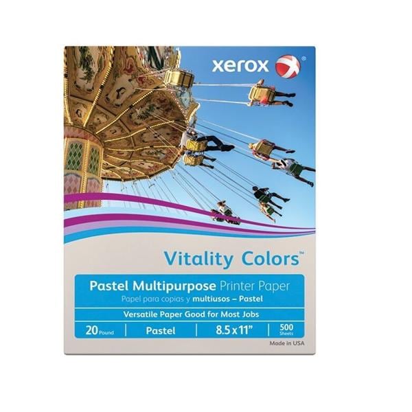 Xerox Color Paper 8.5 in x 11 in 20 Lb Gray 500/Pk