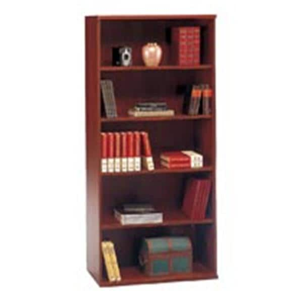 36 in Wide 5 Shelf Bookcase Hansen Cherry 1/PK