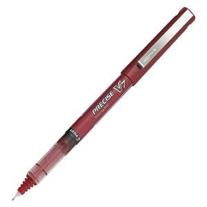 Precise V7 Rollerball Pens Fine Point 0.7 mm Red 12/Pack 12/Pk