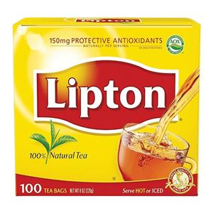 Lipton Tea Bags 100/Box 100/Bx