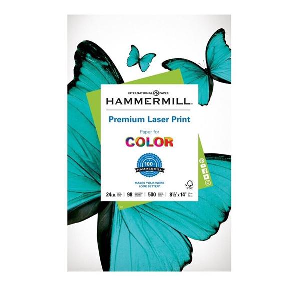 Hammermill Laser Paper Legal Size 24 Lb 500/Pack 500/Pk