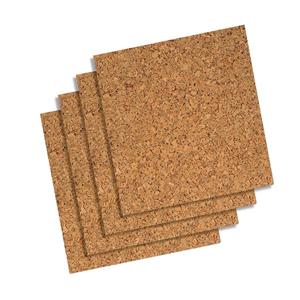 Quartet Cork Wall Tiles 12"x12"x1/4" Natural 4/Pk