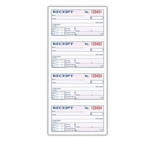 Adams Carbonless Money/Rent Receipt Book 200 Sheets 1/PK