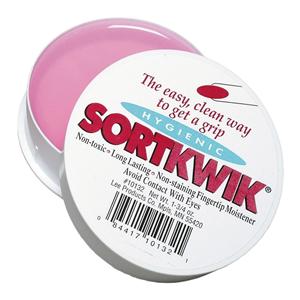 Lee Sortkwik Hygienic Fingertip Moisteners 1.75 Oz 2/Pk