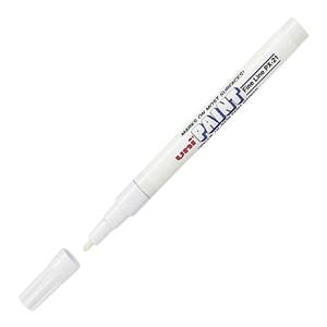 Sanford Uni-Paint Markers Fine Point White 12/Pack 12/Pk