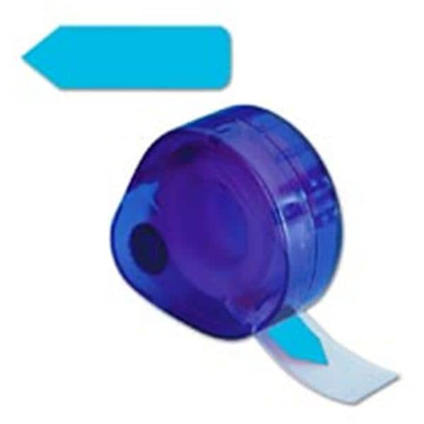 Redi-Tag Nonprinted Indicator Flags In Dispenser Blue 1/PK