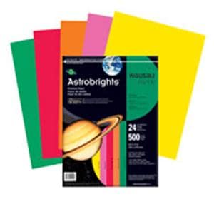 Astrobrights Bright Color Paper 24 Lb Assorted 500/Ream 500