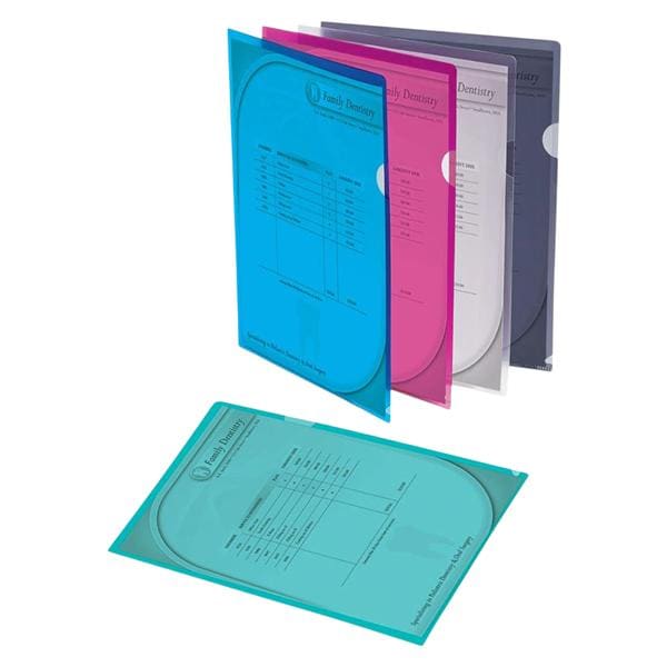 Poly Project View Folders Letter Size Assorted Colors 10/Pack 10/Pk