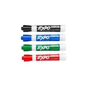 Avery Marks-A-Lot Dry-Erase Marker Assorted 4/Pk 4/Pk