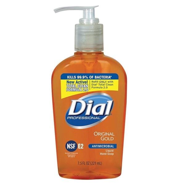 Dial Gold Liquid Soap 7.5 oz Fragrance Free 1/PK
