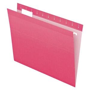 Hanging Folder Letter Size Pink 25/Pack 25/Bx