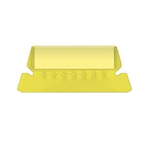 Pendaflex Hanging File Folder Plastic Tabs Yellow 25/Pack 25/Pk